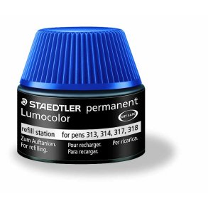 Lumocolor® permanent refill station 487 17-3 bl